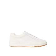 Witte leren sneakers Hailey Ralph Lauren , White , Dames