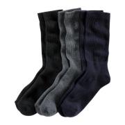 Assorti Crew Sock 3-Pack, Navy/Charcoal/Black Ralph Lauren , Multicolo...