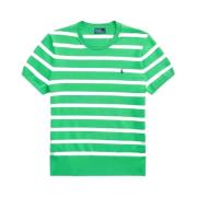 Groene Gestreepte Trui Ralph Lauren , Green , Dames