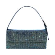 Blauwe Kristal Vitty La Grande Tas Benedetta Bruzziches , Blue , Dames