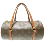 Pre-owned Canvas handbags Louis Vuitton Vintage , Brown , Dames