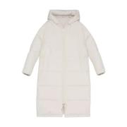 Crème Reversible Donsjas Oversized Yves Salomon , White , Dames