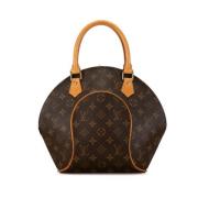 Pre-owned Canvas handbags Louis Vuitton Vintage , Brown , Dames