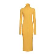 Gele Gebreide Jurk Marni , Yellow , Dames