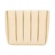 Crèmekleurige Aria Shiny Tas THEMOIRè , Beige , Dames