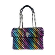 Stijlvolle Leren Tas Kurt Geiger , Multicolor , Dames