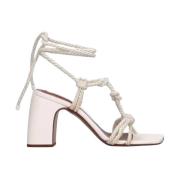 Witte hoge hak sandalen Zimmermann , White , Dames