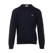 Blauwe Pullovers Sweaters Lacoste , Blue , Heren