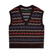 Wollen mouwloze Fair Isle trui Ralph Lauren , Multicolor , Dames