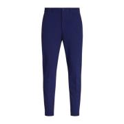 Donkerblauwe Slim Fit Performance Broek Ralph Lauren , Blue , Heren