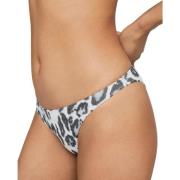 Witte Luipaardprint Bikini Onderkant Stella McCartney , Gray , Dames