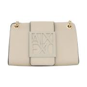 Beige Schoudertas Elegant Minimalistisch Ontwerp Armani Exchange , Bei...