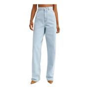 Hoge taille jeans in lichtblauw Nina Ricci , Blue , Dames