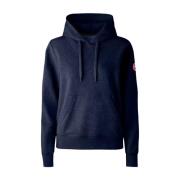 Navy Hoodie Losse Pasvorm Canada Goose , Blue , Heren