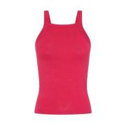 Rode Smiles Tanktop One Teaspoon , Red , Dames