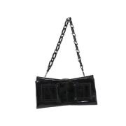 Pre-owned Fabric handbags Salvatore Ferragamo Pre-owned , Black , Dame...