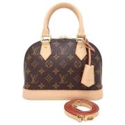 Pre-owned Canvas handbags Louis Vuitton Vintage , Brown , Dames