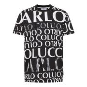 Black Friday T-shirt Carlo Colucci , Black , Heren