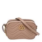 Pre-owned Leather gucci-bags Gucci Vintage , Pink , Dames