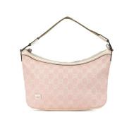 Pre-owned Canvas gucci-bags Gucci Vintage , Pink , Dames