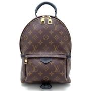 Pre-owned Canvas backpacks Louis Vuitton Vintage , Brown , Dames