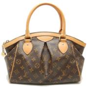 Pre-owned Canvas handbags Louis Vuitton Vintage , Brown , Dames