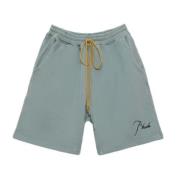 Salie Logo Sweat Shorts Rhude , Green , Heren