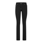 Zwarte Heart Skinny Fit Jeggings Philipp Plein , Black , Dames