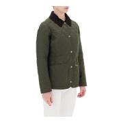 Diamantquilted kort jack Barbour , Green , Dames