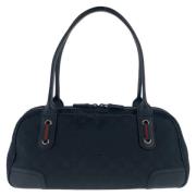 Pre-owned Canvas handbags Gucci Vintage , Black , Dames