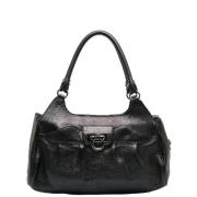 Pre-owned Leather handbags Salvatore Ferragamo Pre-owned , Black , Dam...