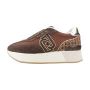 Hoge Top Dames Sneakers Synthetisch Liu Jo , Brown , Dames