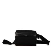 Pre-owned Canvas shoulder-bags Yves Saint Laurent Vintage , Black , Da...