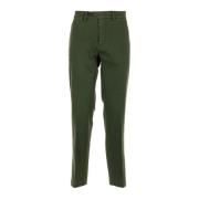 Groene Chino Broek Roy Roger's , Green , Heren