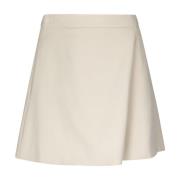 Elegante Ecru Rok Ottod'Ame , Yellow , Dames