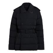 Parka Jas Burberry , Black , Dames