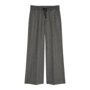 Gestreepte broek relaxed Marc O'Polo , Gray , Dames