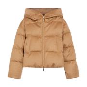 Omkeerbare capuchonjas Kameel Max Mara , Brown , Dames