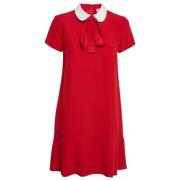 Pre-owned Fabric dresses Valentino Vintage , Red , Dames