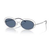 Transparant Blauwe Zonnebril EA 2160 Emporio Armani , White , Dames