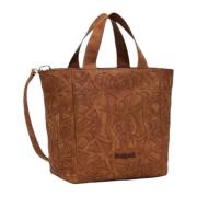 Dames Schoudertas, Synthetisch Leer Desigual , Brown , Dames