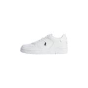 Heren Polo Sneakers Masters Crt Ralph Lauren , White , Heren