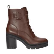 Dames Enkellaarsjes van Lauren Ralph Lauren , Brown , Dames