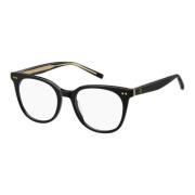 Zwarte Brillen TH 2160 Tommy Hilfiger , Black , Unisex