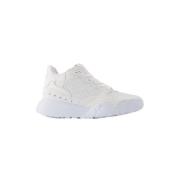 Leather sneakers Alexander McQueen , White , Dames