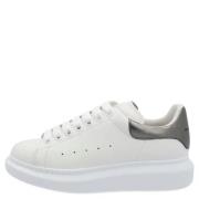 Leather sneakers Alexander McQueen , White , Dames