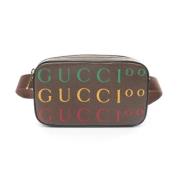 Pre-owned Leather gucci-bags Gucci Vintage , Multicolor , Heren