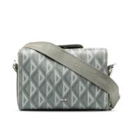 Pre-owned Canvas shoulder-bags Dior Vintage , Gray , Heren