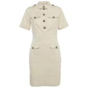 Pre-owned Cotton dresses Burberry Vintage , Beige , Dames