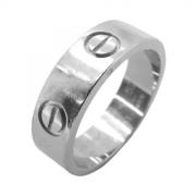 Pre-owned Platinum rings Cartier Vintage , Gray , Dames